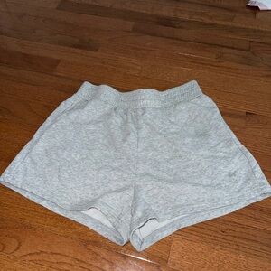 SHEIN Light Gray Athletic Shorts